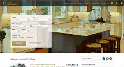Desktop Screenshot of georgiahousefinder.com